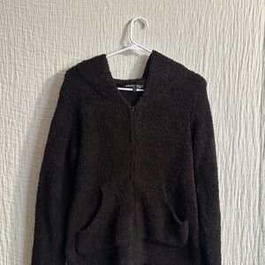 Barefoot Dreams CozyChic Women's Relaxed Zip-Up Hoodie 
Sz M